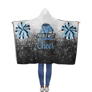 PW Cheer Hooded Blanket Flannel Hooded Blanket 40''x50''