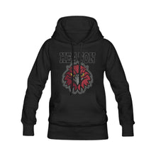 Load image into Gallery viewer, Cotton Heaton Black Heavy Blend Hooded Sweatshirt
