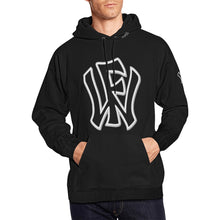 Load image into Gallery viewer, WF Sport Name/Number Black no customization All Over Print Hoodie for Men (USA Size) (Model H13)
