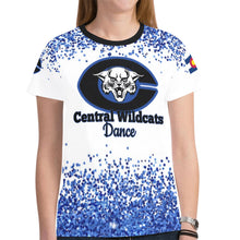 Load image into Gallery viewer, Central Dance Shirt 1 New All Over Print T-shirt for Women (Model T45)
