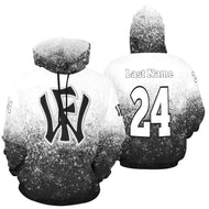 WF Sport Name/Number All Over Print Hoodie for Men (USA Size) (Model H13)