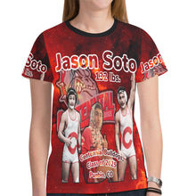 Load image into Gallery viewer, Jason Soto All Over print New All Over Print T-shirt for Women (Model T45)
