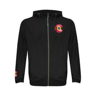 94/6 poly/spandex CO ER Zip-Up Hoodie Men and Women Sizes