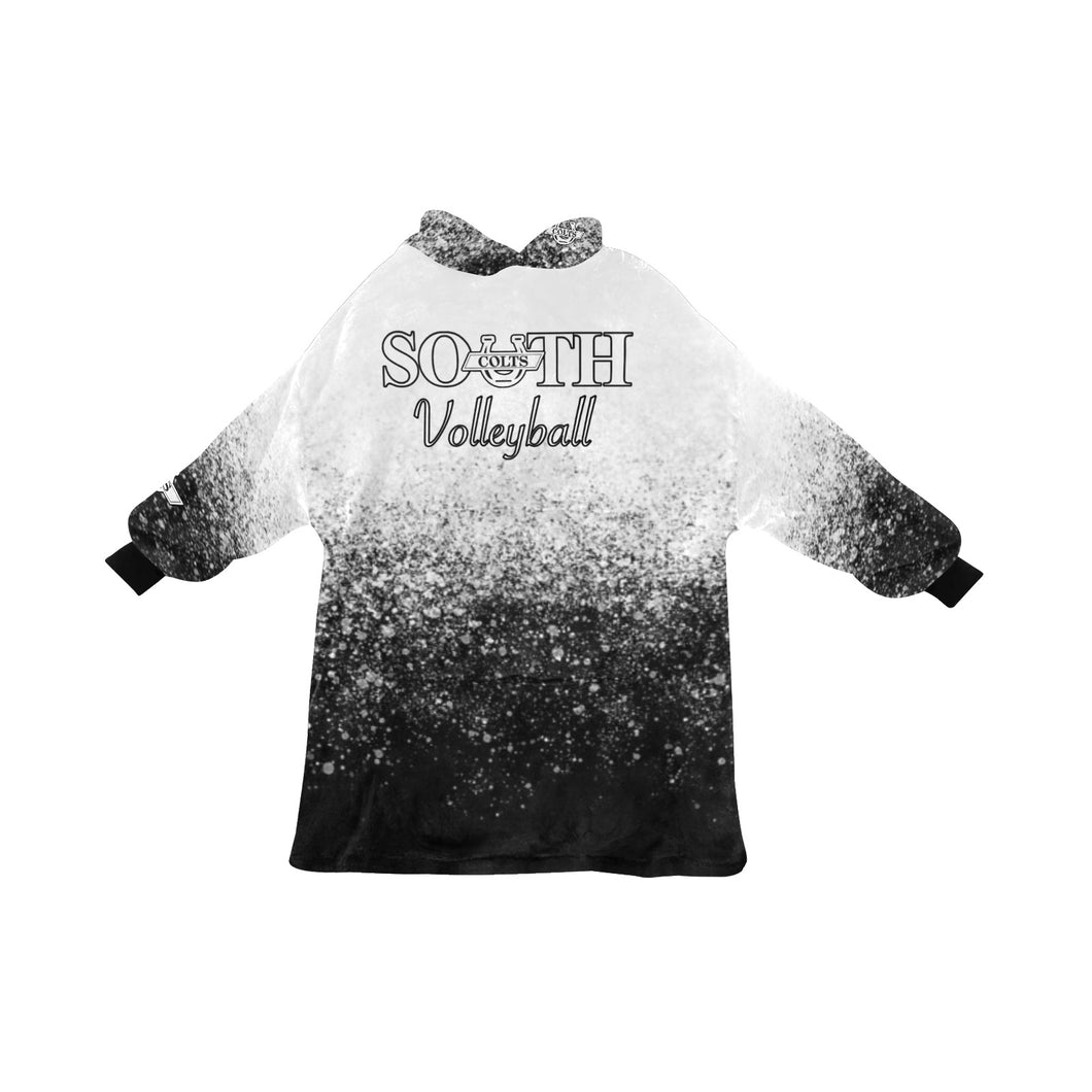 South Universal Sport Sherpa LastName/Number Blanket Hoodie for Women