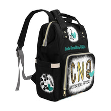 Load image into Gallery viewer, CNA 2/Nurse Bag Leopard Multi-Function Backpack Bag (Model 1688)

