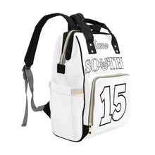 Load image into Gallery viewer, South BP White Multi-Function Diaper Backpack/Diaper Bag (Model 1688)
