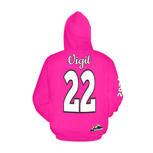 Load image into Gallery viewer, Altitude Hoodie Pink All Over Print Hoodie for Men (USA Size) (Model H13)
