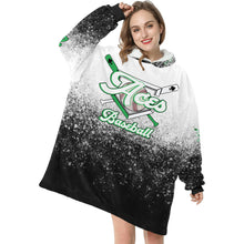 Load image into Gallery viewer, Aces Sherpa Blanket Hoodie for Women
