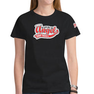 Angels 6 New All Over Print T-shirt for Women (Model T45)