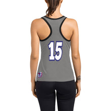 Load image into Gallery viewer, Tribe Tank Grey Number Women&#39;s Racerback Tank Top (Model T60)

