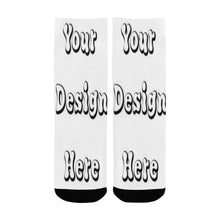 Load image into Gallery viewer, Custom Your Design Here- Child Socks Custom Socks for Kids
