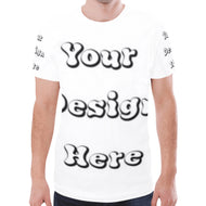 Custom Your Design Here- Male Mesh Shirt New All Over Print T-shirt for Men (Model T45)
