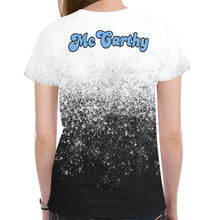 Load image into Gallery viewer, Pueblo West Cheerleader Pom New All Over Print T-shirt for Women (Model T45)
