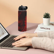 Load image into Gallery viewer, Hogs &#39; Insulated Water Bottle with Straw Lid (18 oz)
