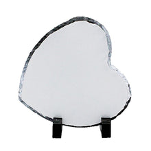 Load image into Gallery viewer, Keepsake Photo Rock Slate- Circle, Square, Heart, Rectangle
