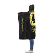 Load image into Gallery viewer, Eagles Softball Name Flannel Hooded Blanket 56&#39;&#39;x80&#39;&#39;
