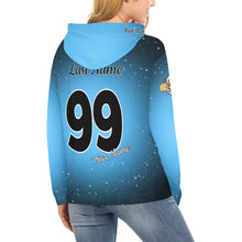 Load image into Gallery viewer, Crushers Hoodie 8 All Over Print Hoodie for Women (USA Size) (Model H13)
