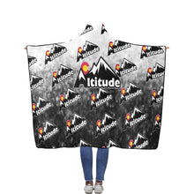 Load image into Gallery viewer, Altitude Hooded Blanket 3 Flannel Hooded Blanket 56&#39;&#39;x80&#39;&#39;
