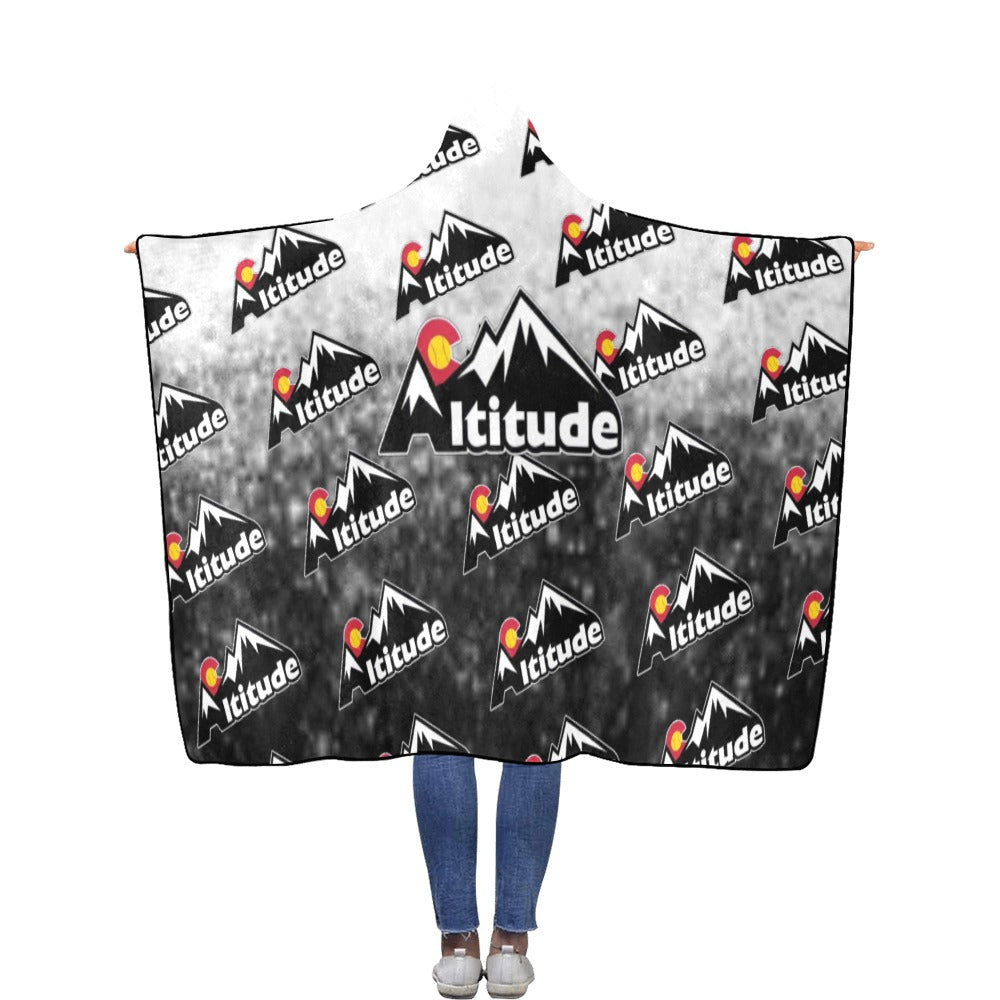 Altitude Hooded Blanket 3 Flannel Hooded Blanket 56''x80''