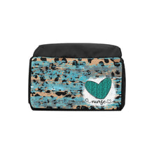 Load image into Gallery viewer, LPN 2/Nurse Bag Leopard Multi-Function Backpack Bag (Model 1688)

