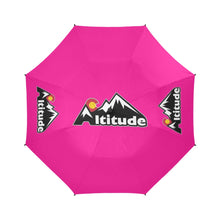 Load image into Gallery viewer, Altitude Umbrella 3 Pink Semi-Automatic Foldable Umbrella (Model U05)
