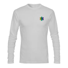 Load image into Gallery viewer, ER Rainbow Block Long-sleeve Shirt Men and Women Size
