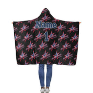 All American Hooded Blanket Custom Flannel Hooded Blanket 40''x50''