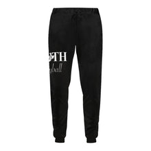 Load image into Gallery viewer, Unisex black south volleyball Unisex All Over Print Sweatpants (Model L11)
