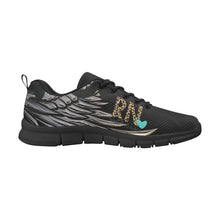Load image into Gallery viewer, RN Shoe Nurse Symbol Blacked out overlay Women&#39;s Breathable Running Shoes (Model 055)
