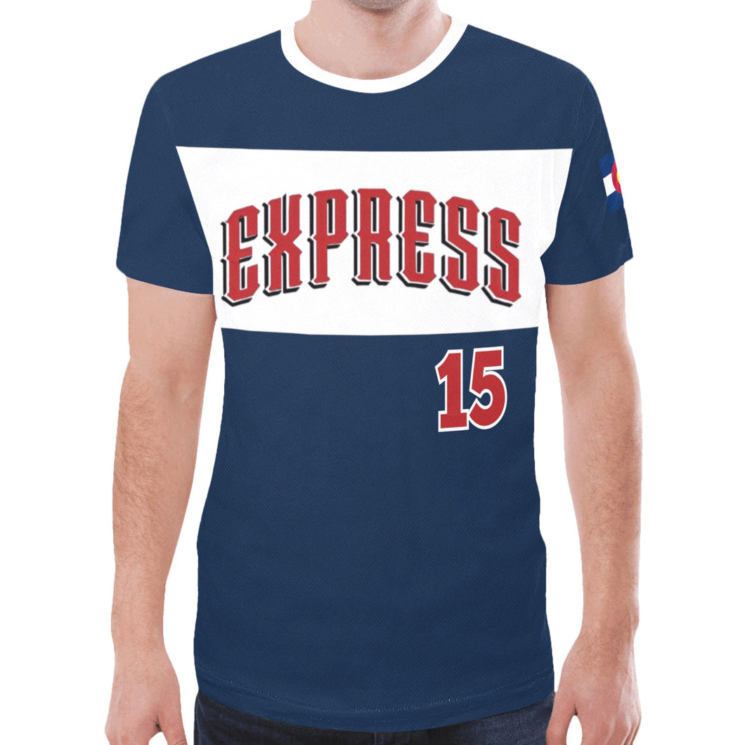 Express 4 New All Over Print T-shirt for Men (Model T45)
