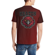 Load image into Gallery viewer, Fade Maroon Name Men&#39;s All Over Print T-Shirt (Random Design Neck) (Model T63)
