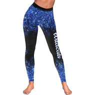 Central Wildcats Leggings 3 Women's Low Rise Leggings (Invisible Stitch) (Model L05)