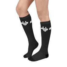 Load image into Gallery viewer, South Black Socks Over-The-Calf Socks
