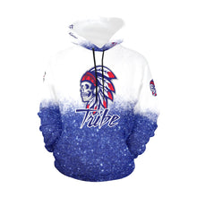 Load image into Gallery viewer, Tribe Mom Glitter Hoodie wd All Over Print Hoodie for Women (USA Size) (Model H13)
