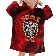 Load image into Gallery viewer, Hogs fleece Blanket Hoodie for Men
