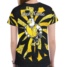 Load image into Gallery viewer, EE A 16 New All Over Print T-shirt for Women (Model T45)
