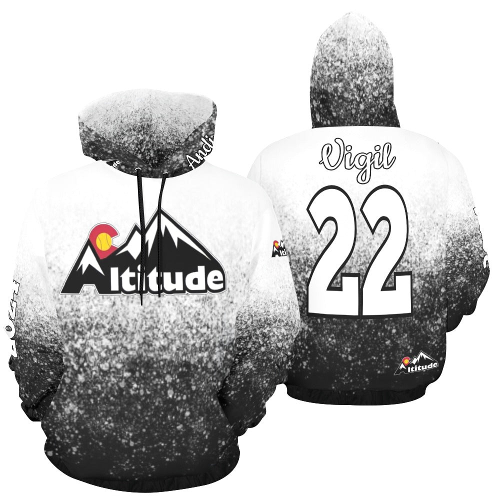 Altitude All Over Print Hoodie for Men (USA Size) (Model H13)