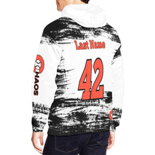 Load image into Gallery viewer, Chaos Custom Black/White All Over Print Hoodie for Men (USA Size) (Model H13)
