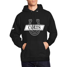 Load image into Gallery viewer, South Universal Hoodie Black/black Name/Number All Over Print Hoodie for Men (USA Size) (Model H13)
