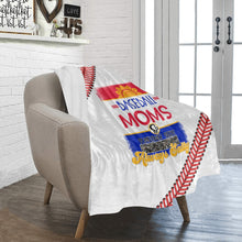 Load image into Gallery viewer, Always Salty Baseball Moms Blanket Ultra-Soft Micro Fleece Blanket 30&#39;&#39;x40&#39;&#39;
