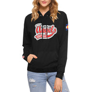 Angels 15 All Over Print Hoodie for Women (USA Size) (Model H13)