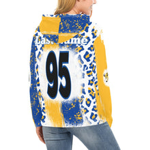 Load image into Gallery viewer, Toro 8 All Over Print Hoodie for Women (USA Size) (Model H13)
