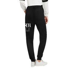 Load image into Gallery viewer, Unisex black south volleyball Unisex All Over Print Sweatpants (Model L11)
