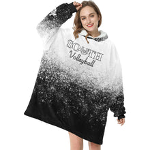 Load image into Gallery viewer, South Universal Sport Sherpa LastName/Number Blanket Hoodie for Women
