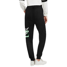Load image into Gallery viewer, Unisex Aces Black Unisex All Over Print Sweatpants (Model L11)
