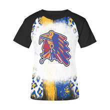 Load image into Gallery viewer, Azteca Shirt Women Women&#39;s Raglan T-Shirt/Front Printing (Model T62)
