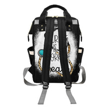 Load image into Gallery viewer, RN/Nurse Bag Leopard Multi-Function Backpack Bag (Model 1688)
