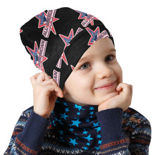Load image into Gallery viewer, All American Beanie Pattern Black Y All Over Print Beanie for Kids
