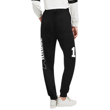 Load image into Gallery viewer, Altitude Black Number Unisex All Over Print Sweatpants (Model L11)
