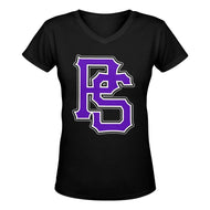 PSP  V B Women's Deep V-neck T-shirt (Model T19)